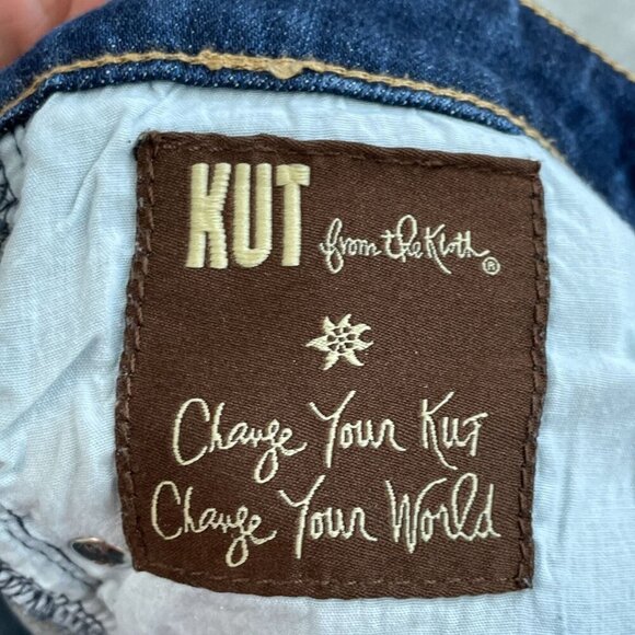 Kut From The Kloth Catherine Boyfriend Jeans Size 8 Medium Womens Casual 0035 - Picture 6 of 12